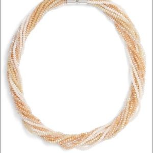 Stella and Ruby Multi Strand Beaded Necklace